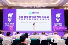 首届葡萄经销商大会在陕西临渭区举办，临渭葡萄品牌升级亮相
